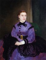 Portrait of mademoiselle Sicotg 1865